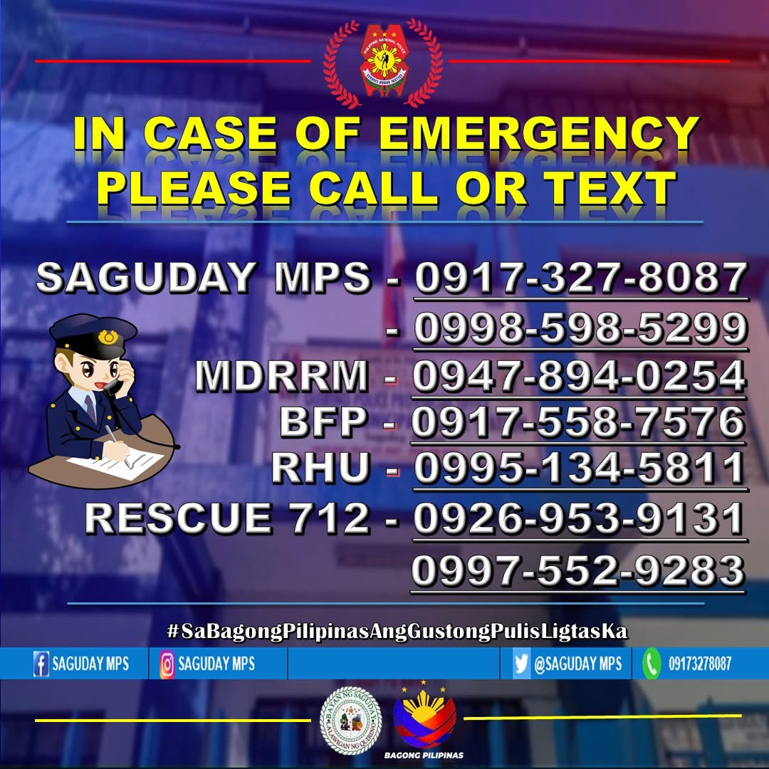 Aglipay Police Hotline